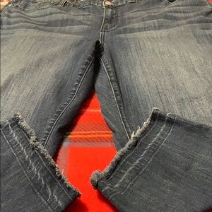 Simply Vera Vera Wang mid-rise Capri jeans-20W